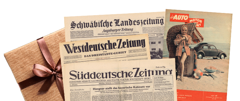 Zeitungen 1937