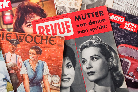 Echte Geburtstagszeitungen