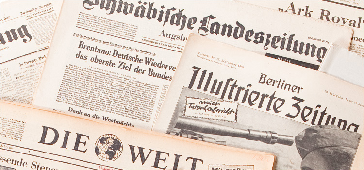Historische Zeitungen